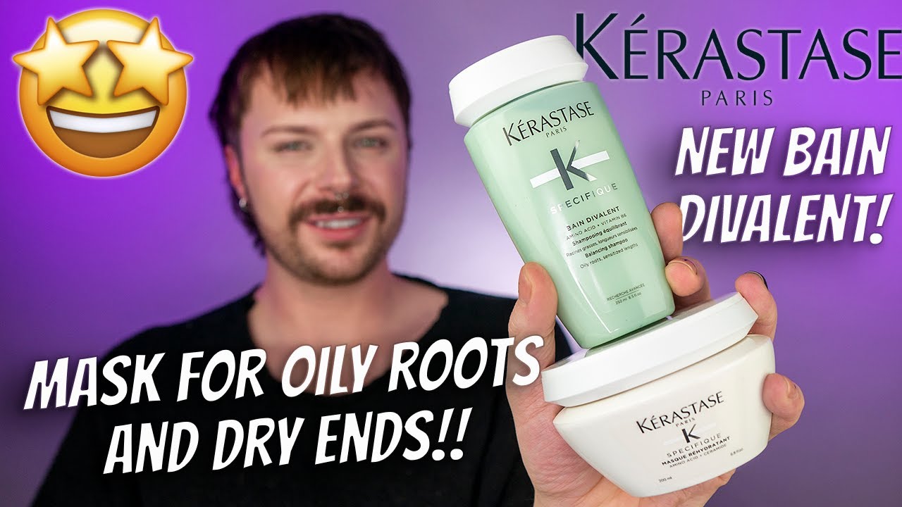NEW BAIN DIVALENT | Очищающая глина Kerastase | Лучшая маска для жирных волос | Argile Equilibrante