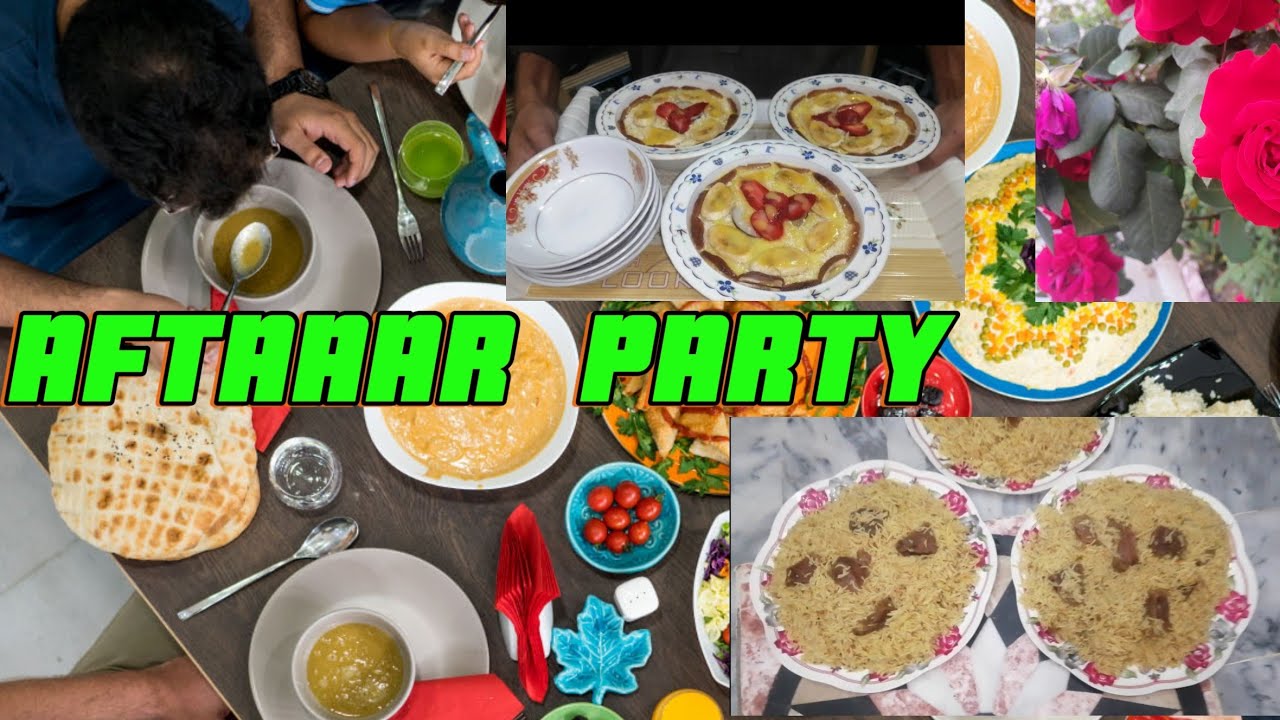 GRAND AFTAAAR PARTY |pory gar ki safaye ki #vlog #GULRUKHDIARIES