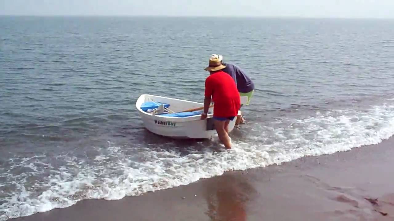 Embarque / Botadura del WalkerBay