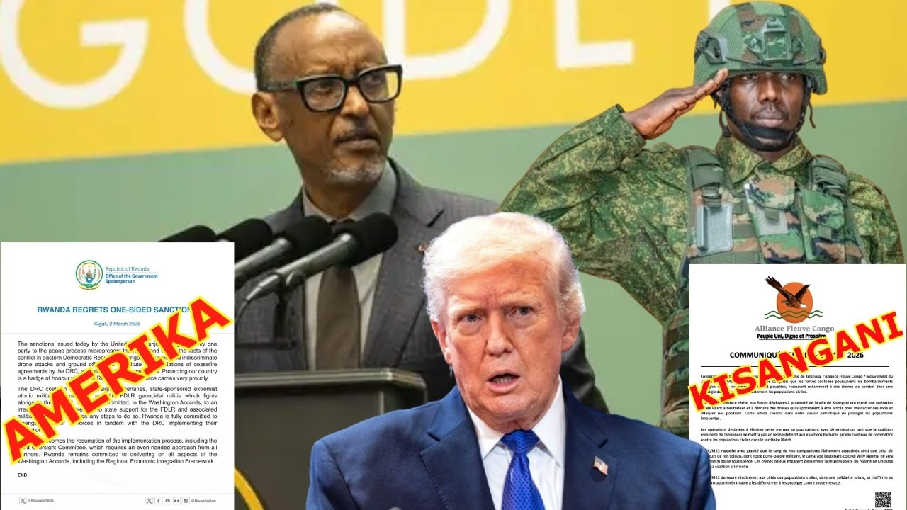 U RWANDA RWANZE GUTERERANA M23, IGISUBIZO KIHUSE KURI USA/ M23 ITANGAJE IBIRINDIRO BYAYO IKISANGANI