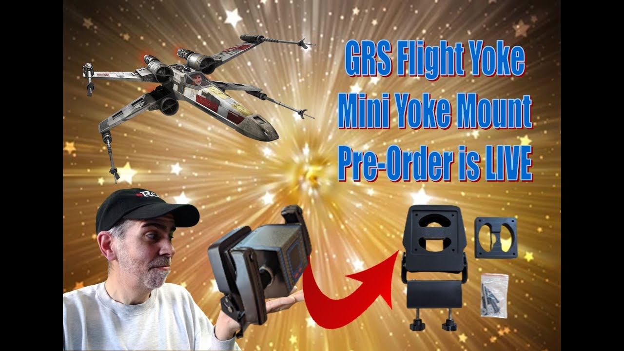 New GRS Flight Yoke Desktop Mounting Stand