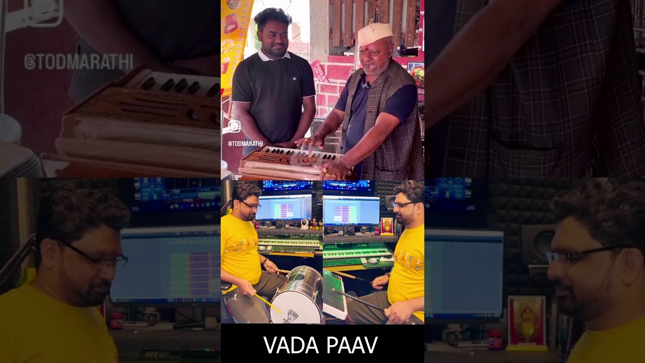 Vada Paav 😜 Viral Song Joshi Kaka | Vishal Mohite Studio