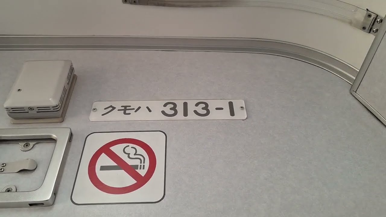 【前面展望】良い音色やでJR東海313系走行音♪岐阜駅～名古屋駅まで　自分の睡眠用