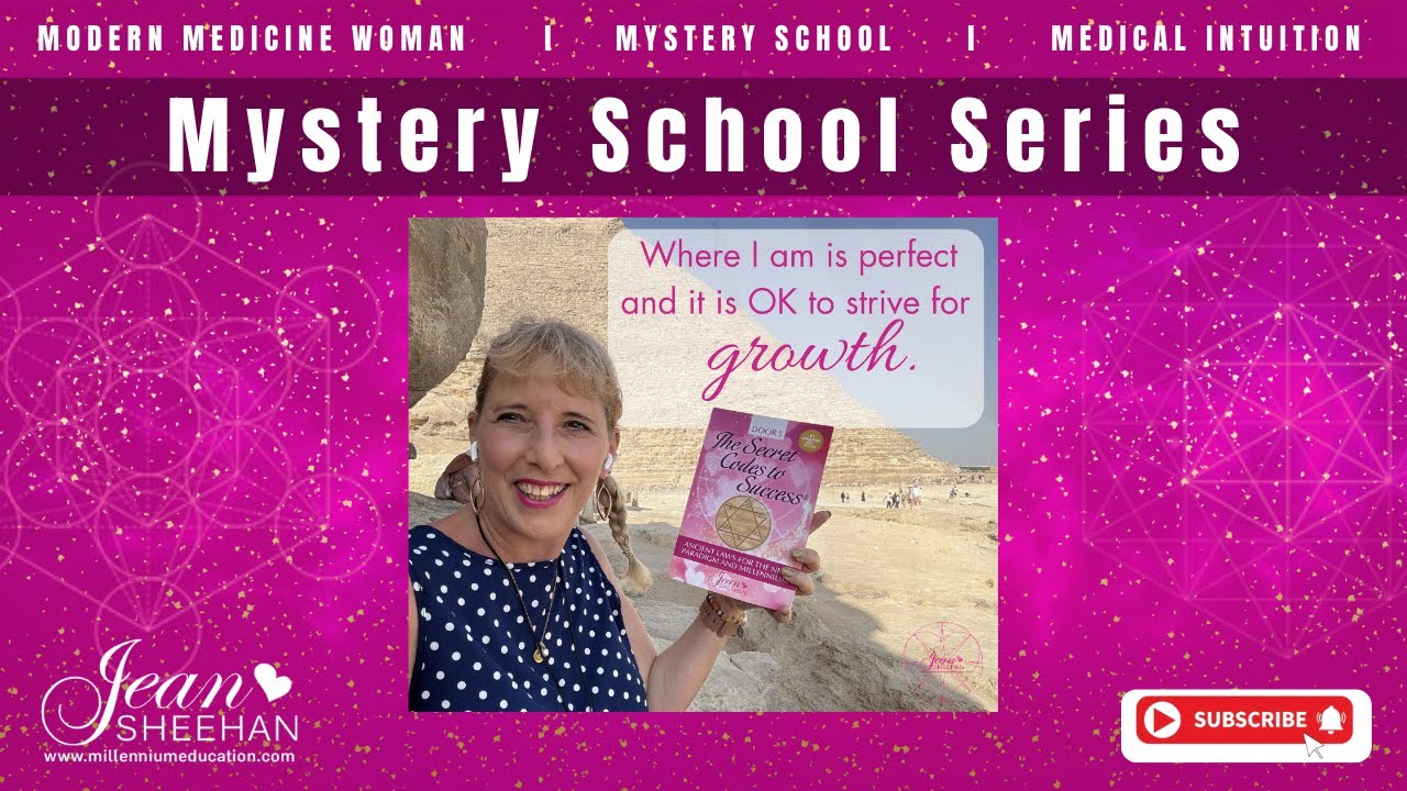 WHERE I AM IS PERFECT AND IT IS OK TO STRIVE FOR GROWTH #jeansheehanmillenniumeducation