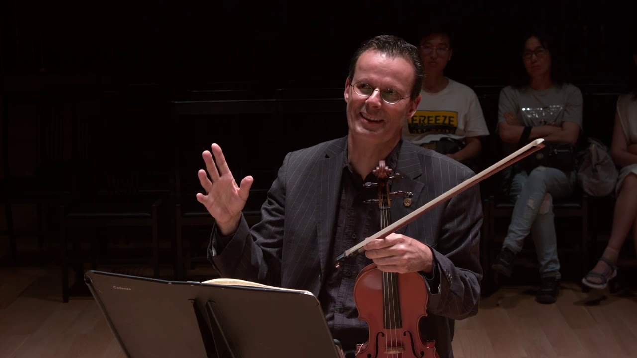 BACH VIOLIN MASTERCLASS RUDOLF KOELMAN