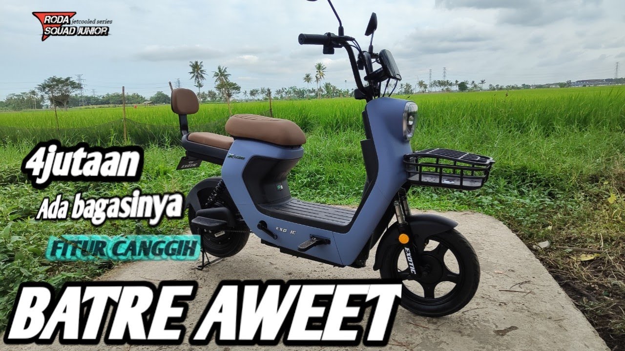 REVIEW SEPEDA LISTRIK EXOTIC X-630 KELUARAN TERBARU