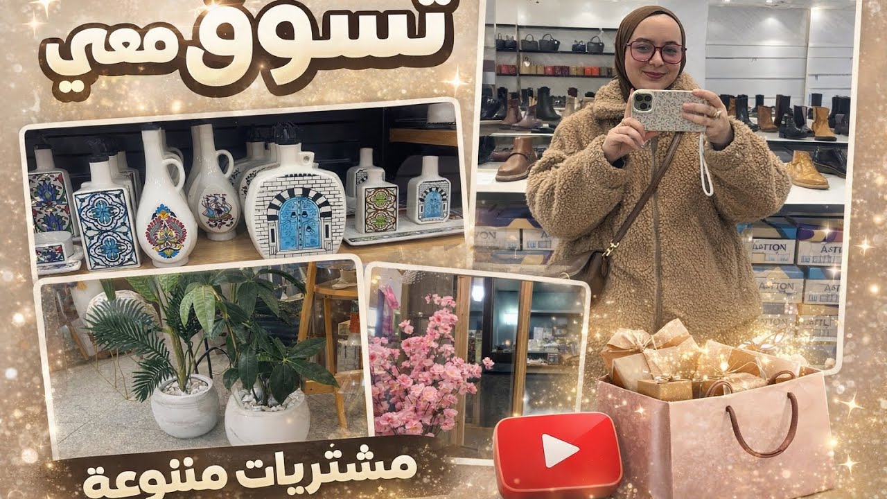 حضرت روحي معاكم♥️جولة  في البوتيكات،و شاركت معاكم مشترياتي 👜👞🧥