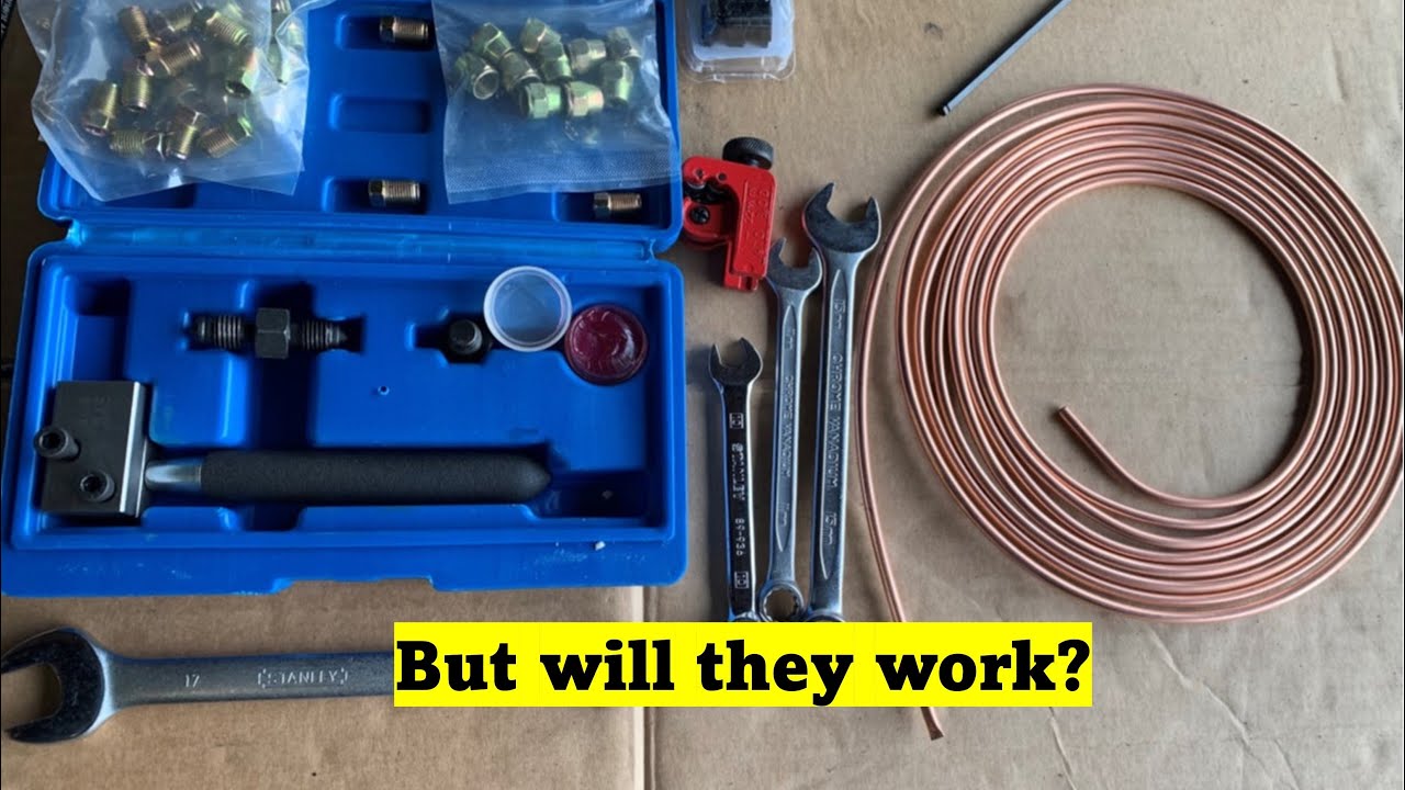 Replacing the brake lines on my Mini Cooper S R53- part one