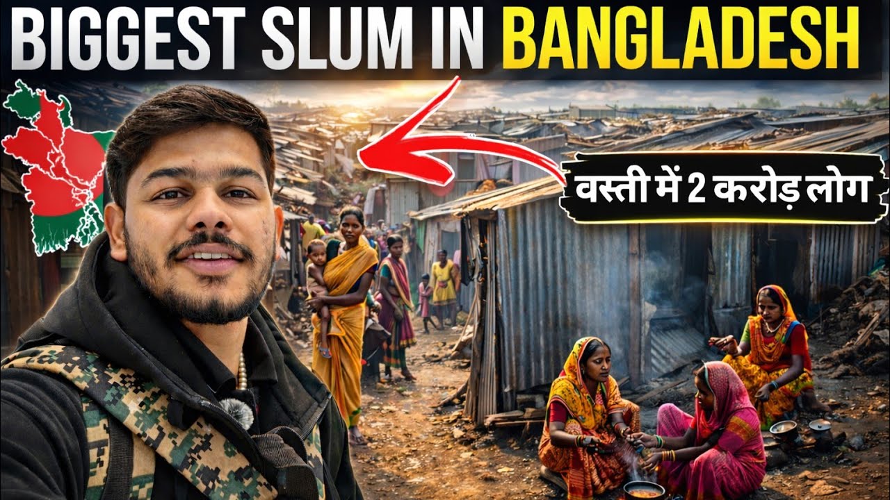 I Visited Bangladesh’s Largest Slum 😨 | Reality Will Shock You 🇧🇩