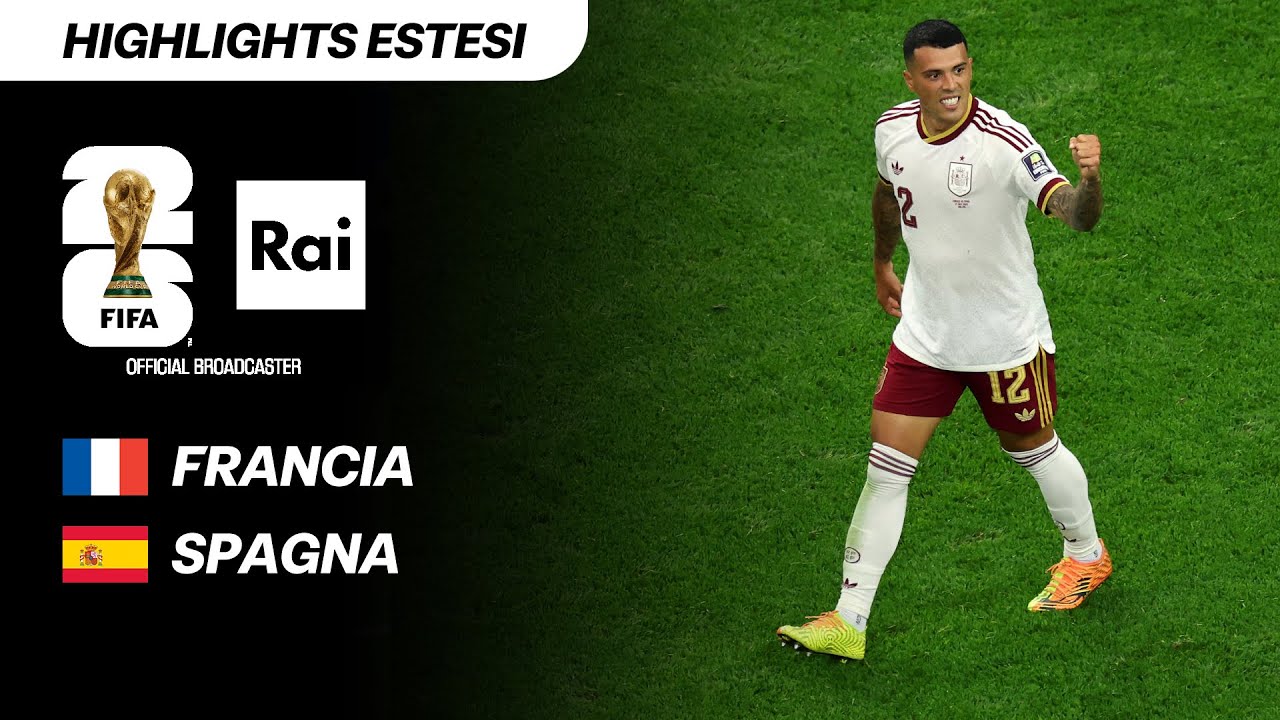 Francia - Spagna 0-2: Highlights Estesi | Mondiali di Calcio FIFA 2026