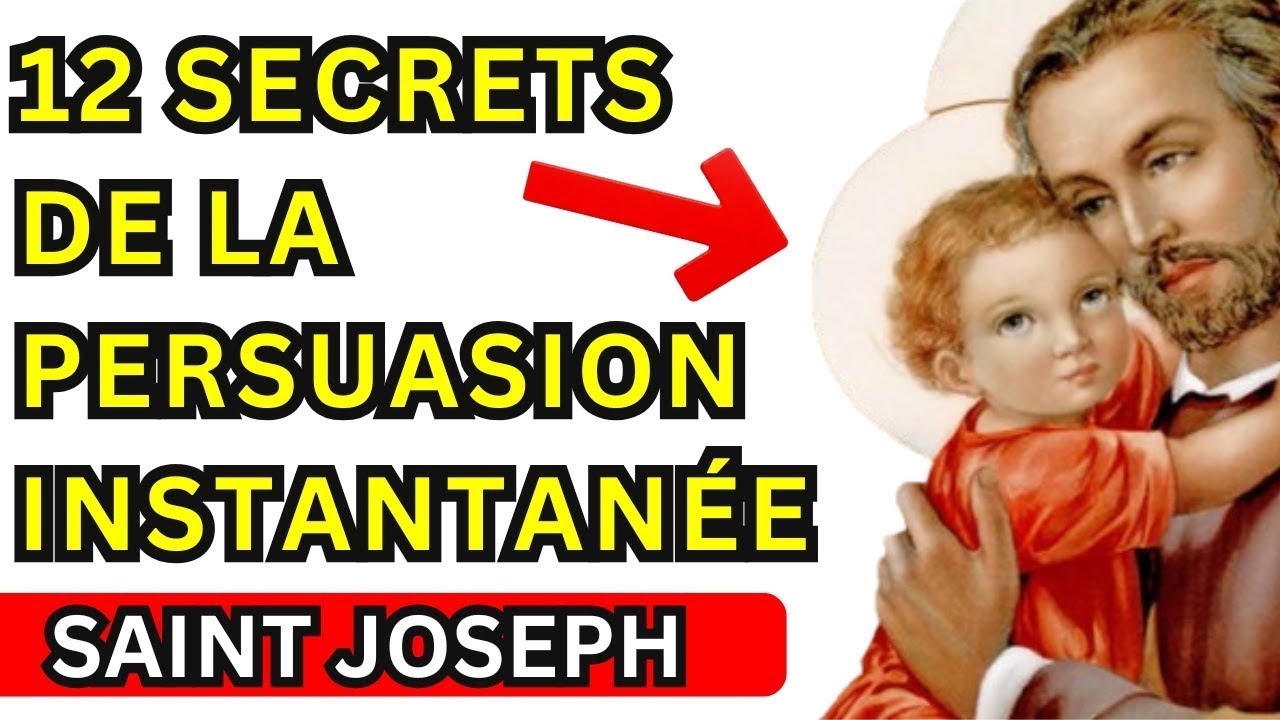 🙏 SAINT JOSEPH: 12 SECRETS POUR 5000€+! | PSAUME 23 | PERSUASION DIVINE – ARGENT INSTANTANÉ!