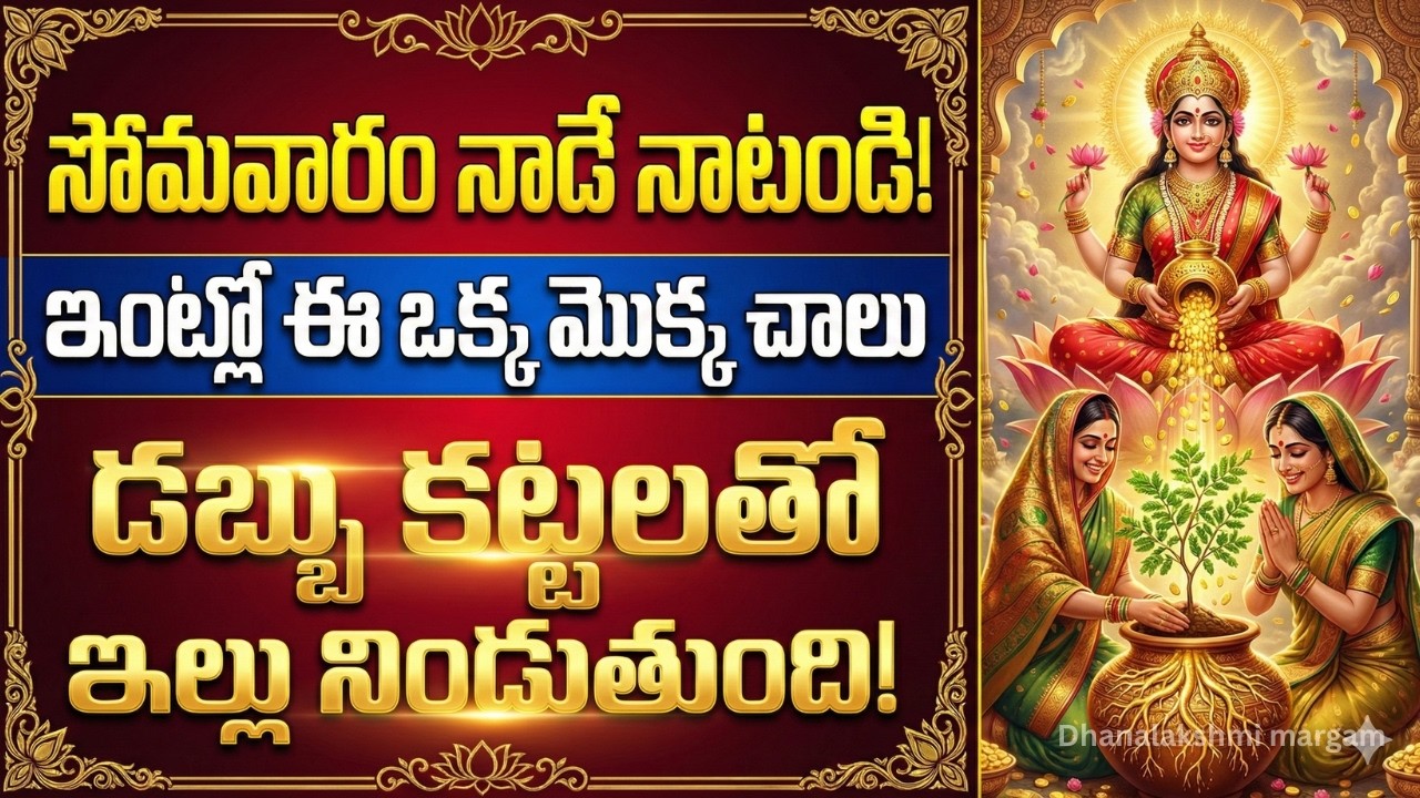వెంటనే ఈ చెట్టు ఇంటికి తెచ్చుకోండి! దరిద్రం పోతుంది || Powerful Plants for Wealth Telugu