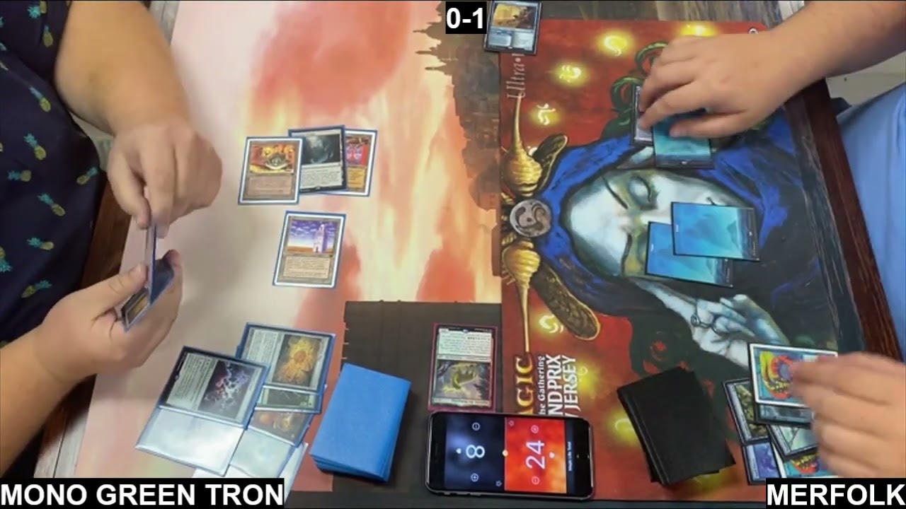Modern FNM - Mono Green Tron VS Merfolk