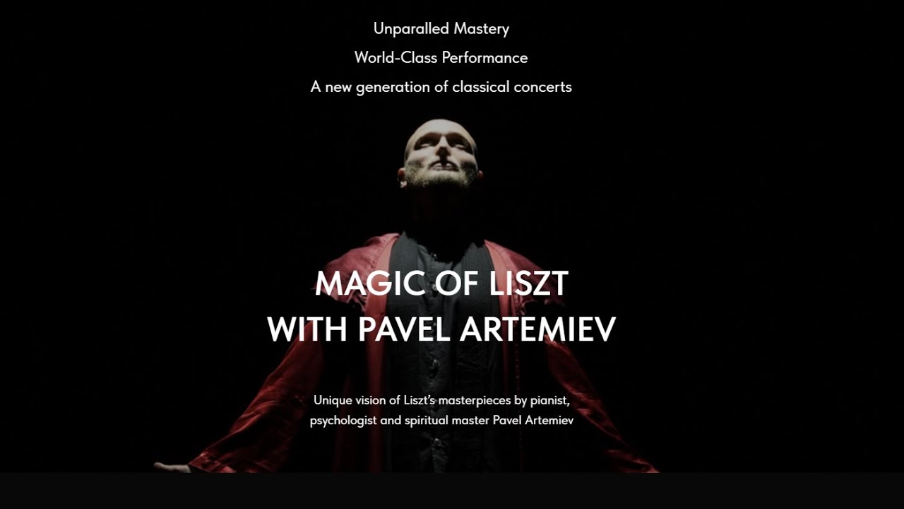 Franz Liszt Chasse neige Transcendental Etude S 139 Nr. 12 Pavel Artemiev pianist