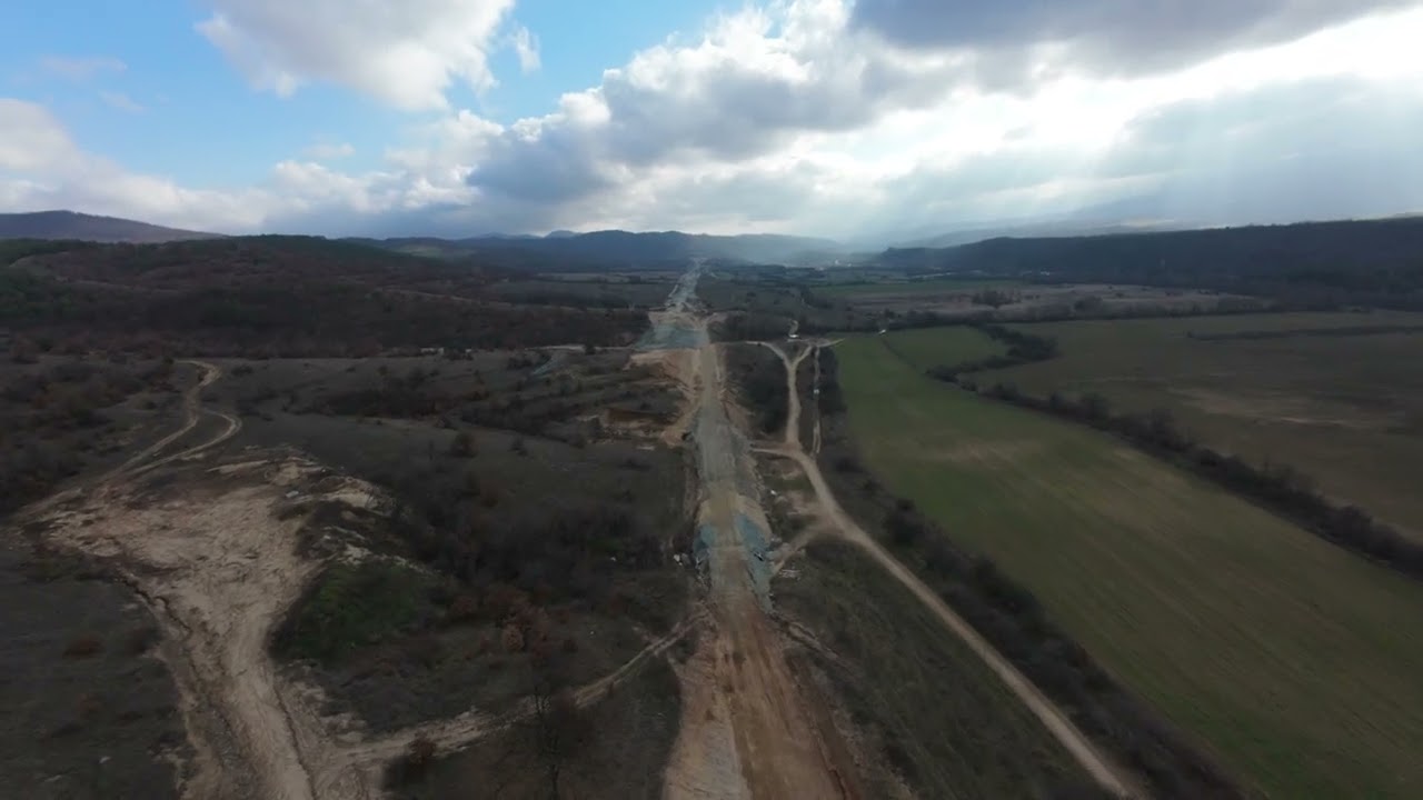 Модернизацията на жп линията в участъка Костенец – Белово част 1 DJI AVATA 2 | 22.12.2025