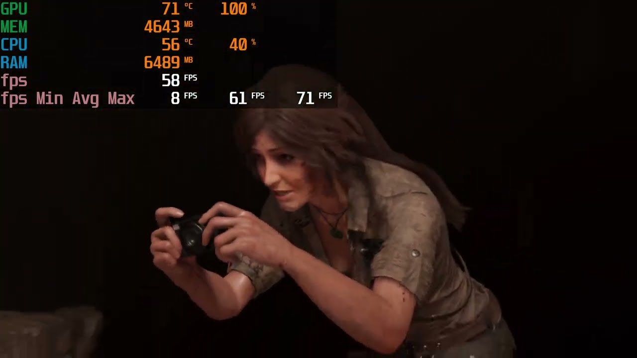 Shadow of the Tomb Raider (HIGH SETTINGS) intel i5-2400 (3.10GHz) - 4-Cores , RX 580 8Gb , 16GB RAM