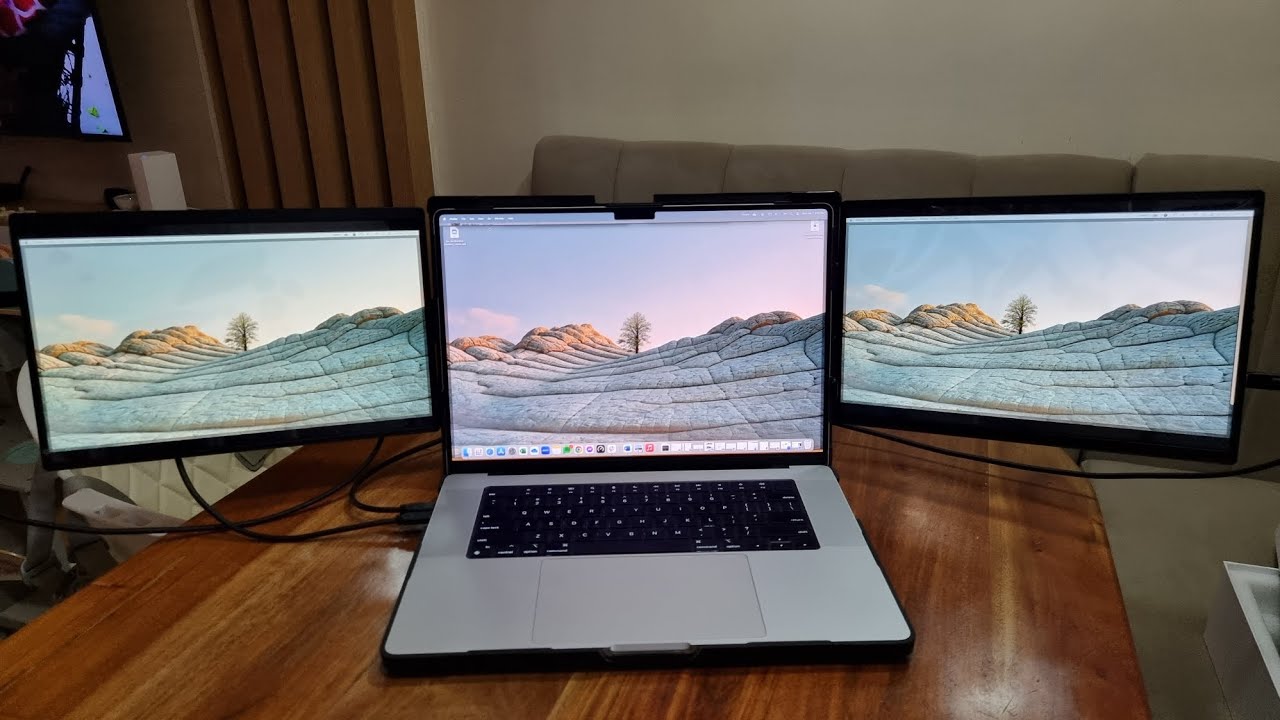 Unboxing: UPERFECT Triple Portable Monitor 14inch 1200p Resolution