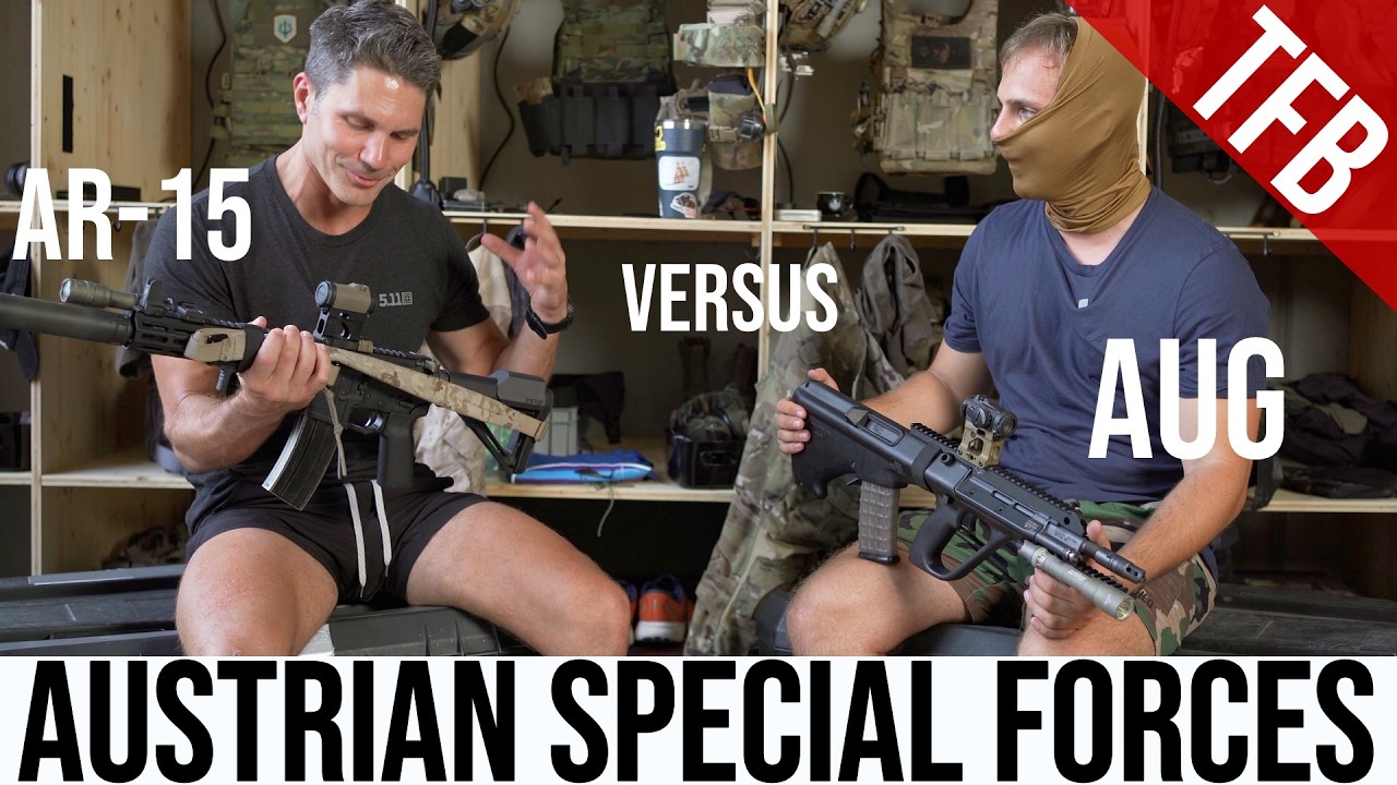 Do Austrian Special Forces Prefer the AR-15 or the AUG?