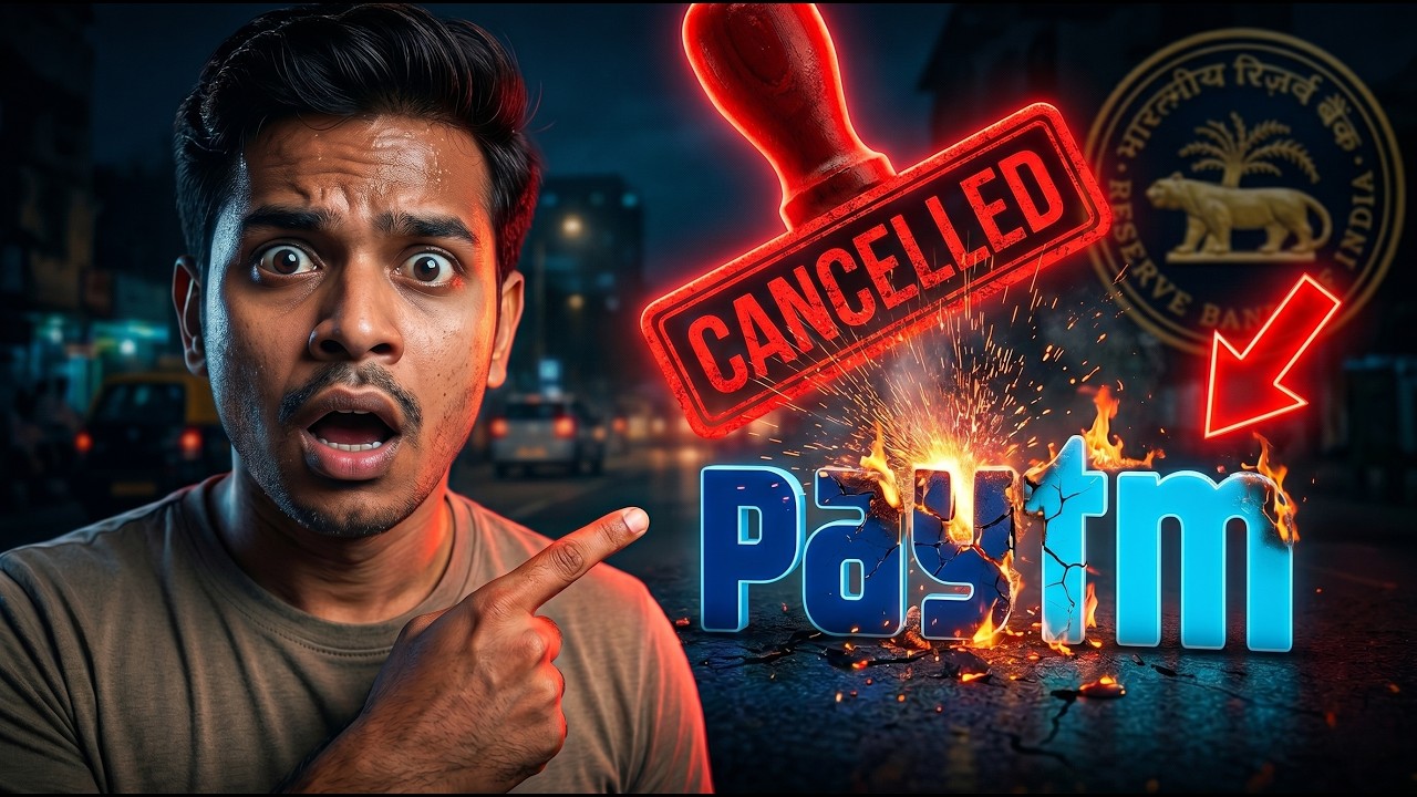 RBI Bans Paytm! 🛑 The REAL Reason Paytm Payments Bank Failed (Don't Panic)