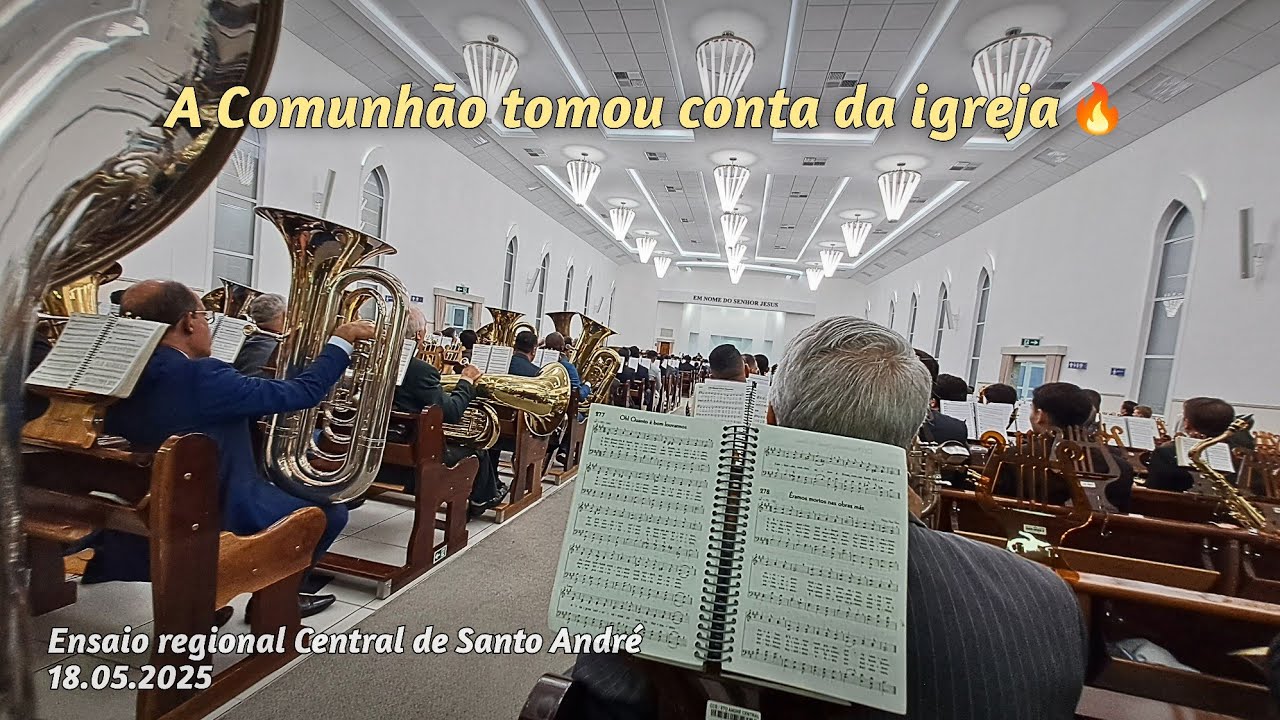 Hino 278 Éramos mortos nas obras más - COMUNHÃO GLORIOSA (Louvores CCB)