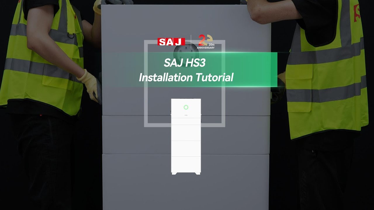 SAJ HS3 Installation Tutorial