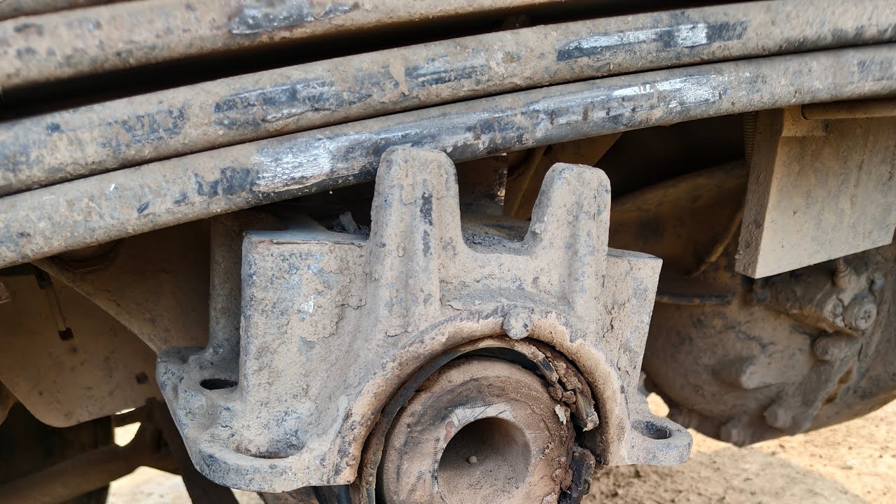 Truck Bogi Suspension Bushing Installation