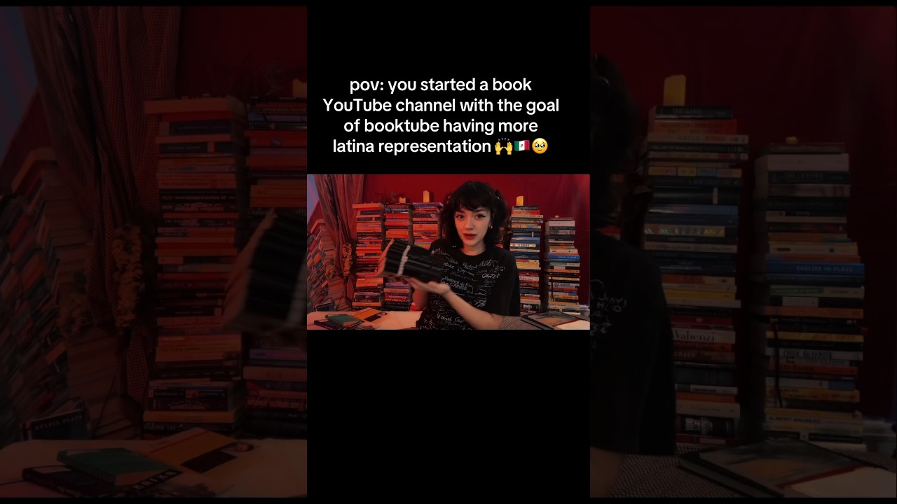 Cheers to one month on YouTube! #books #booktube #latina #mexico #chicago