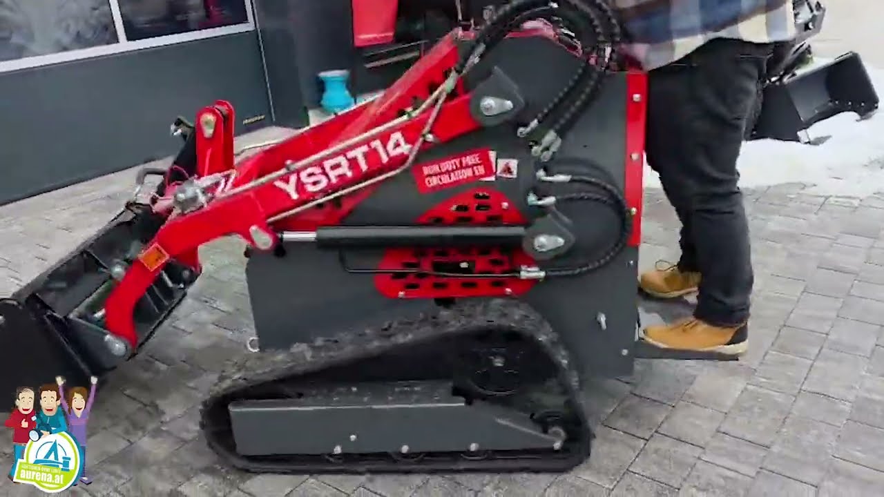 Stand-On Mini Raupenlader AGT YSRT14