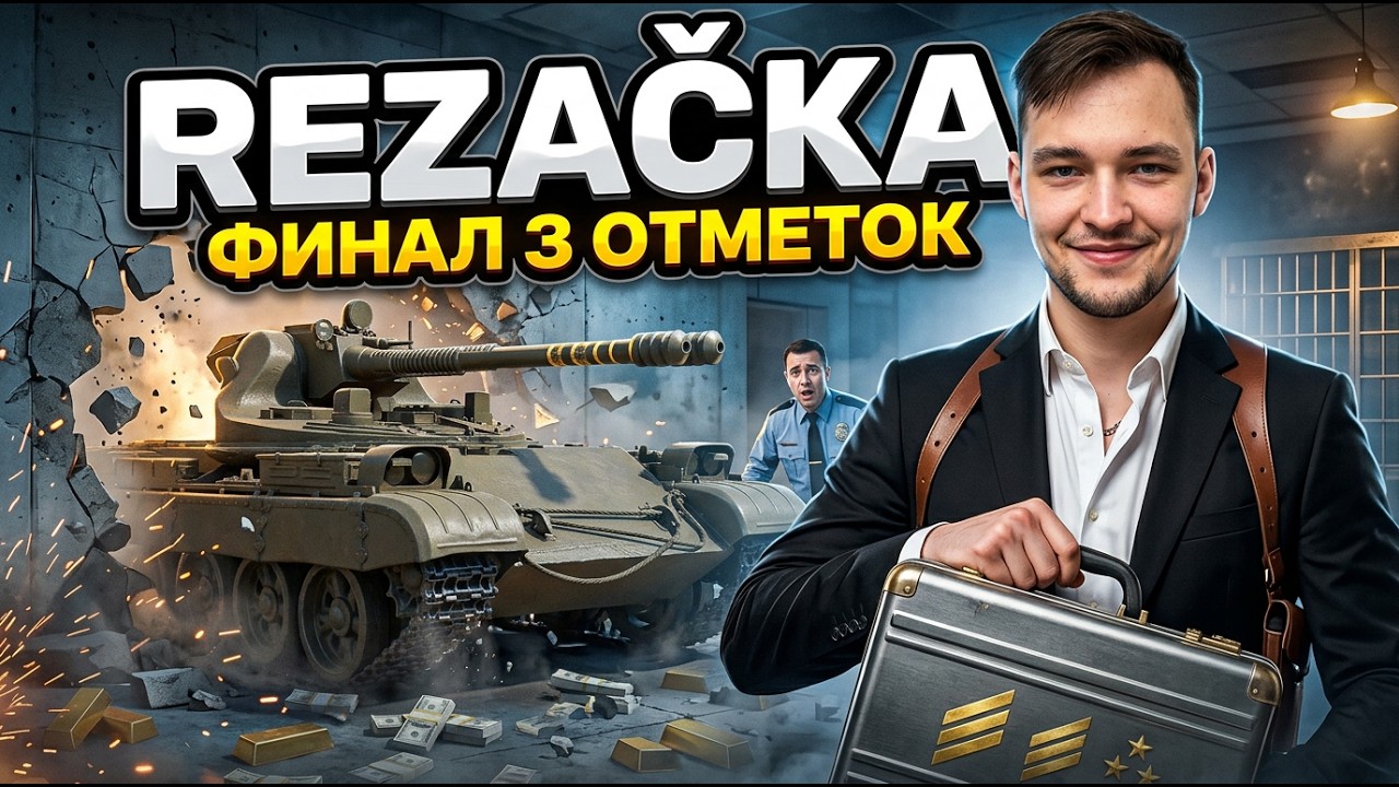 ДАВАЙТЕ КОНЧИМ С ЭТИМ ТАНКОМ - RDT-62 Řezačka - ТРИ ОТМЕТКИ