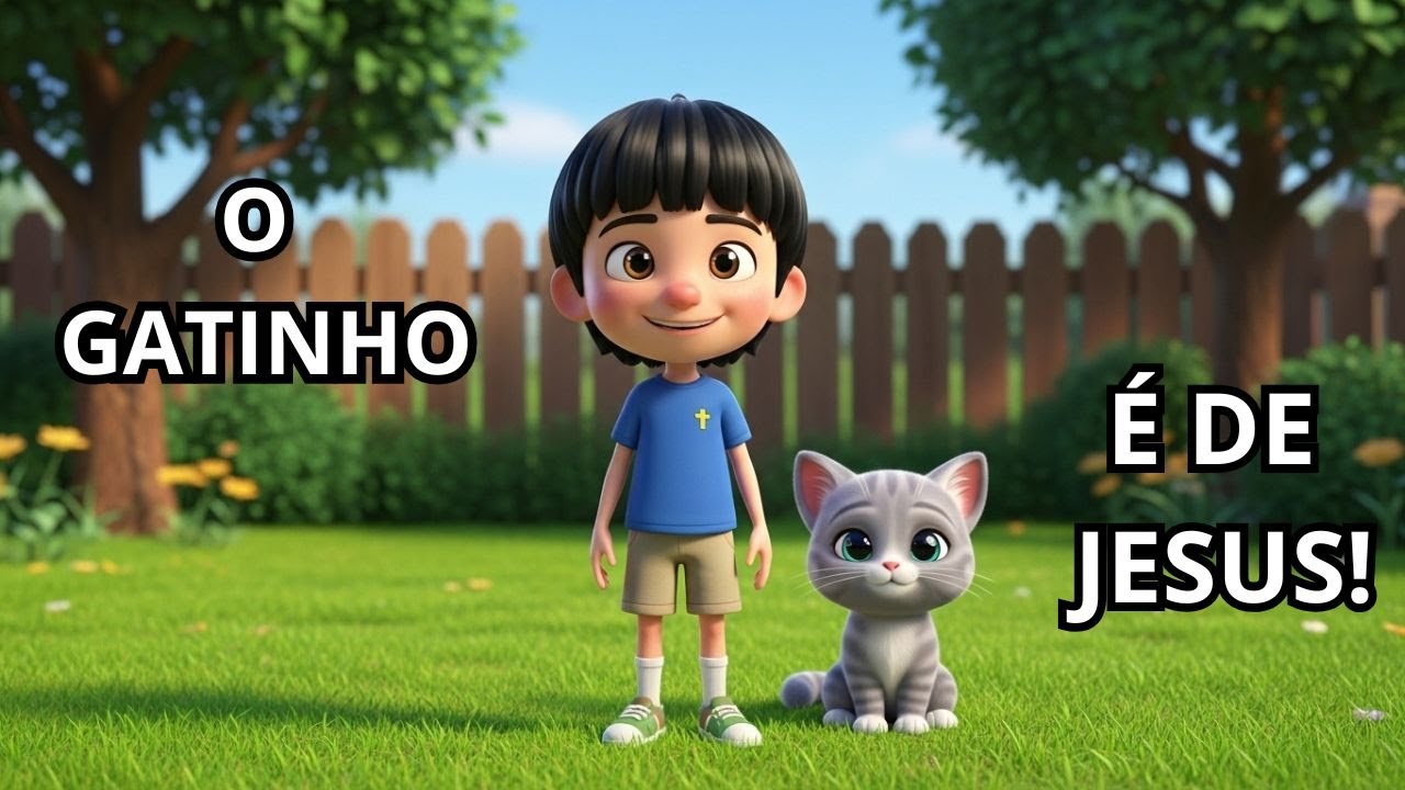 Benjamim Não Machuca o Gatinho 🐱 | Música Infantil Cristã
