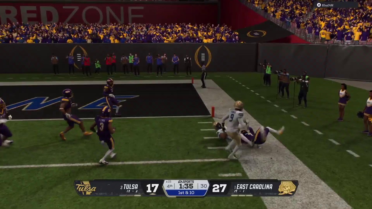 CFB26 Gurus Dynasty: National Championship - (3) Tulsa vs (1) East Carolina