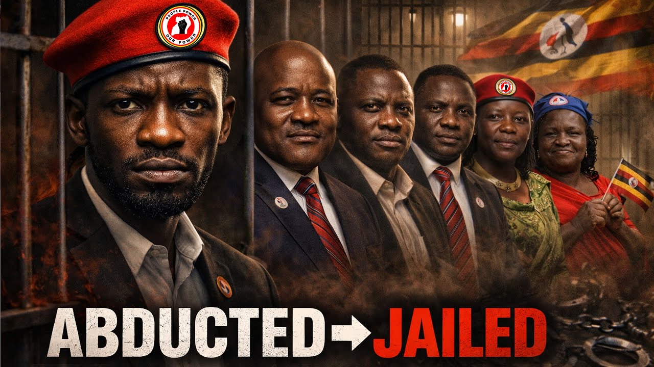 Breaking: Abducted NUP Top and Senior Leaders thrown into Jail