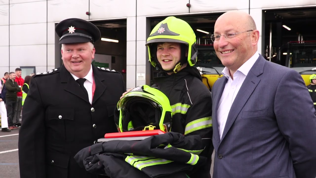 Four Fightfighting Apprentices Graduate to Operational Firefighters at Belfast City Airport