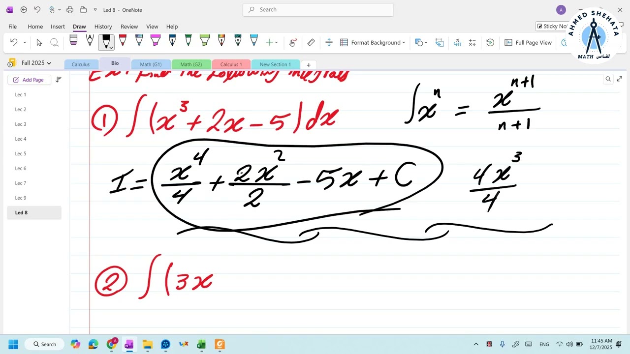 Calculus for Bio | Lec 8