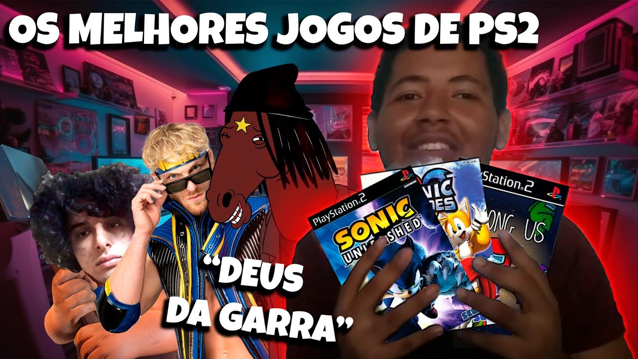 WILLIAN ALPHA ELENCANDO OS 20 MELHORES JOGOS DE PS2!!!