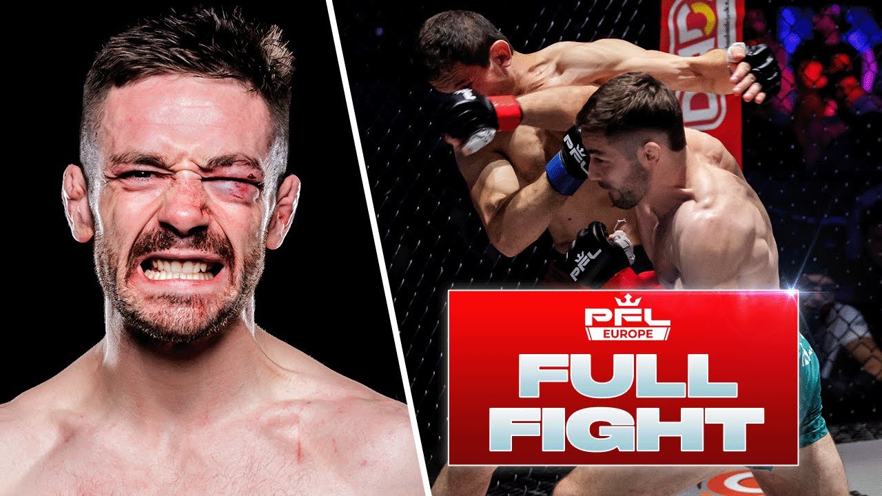 FIRST ROUND STOPPAGE | Darragh Kelly v Bakhtiyar Abdulaev | Full Fight | PFL Europe 3, 2025