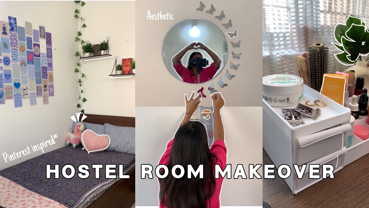 AIIMS Hostel Room Makeover 🎀🧿 aesthetic & cozy ✨ #mbbs #aiims #collegelife #hostelroom