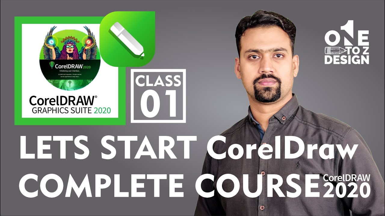 CorelDraw 2020 Complete Course for Beginners # 01 | Free Training in Urdu / Hindi
