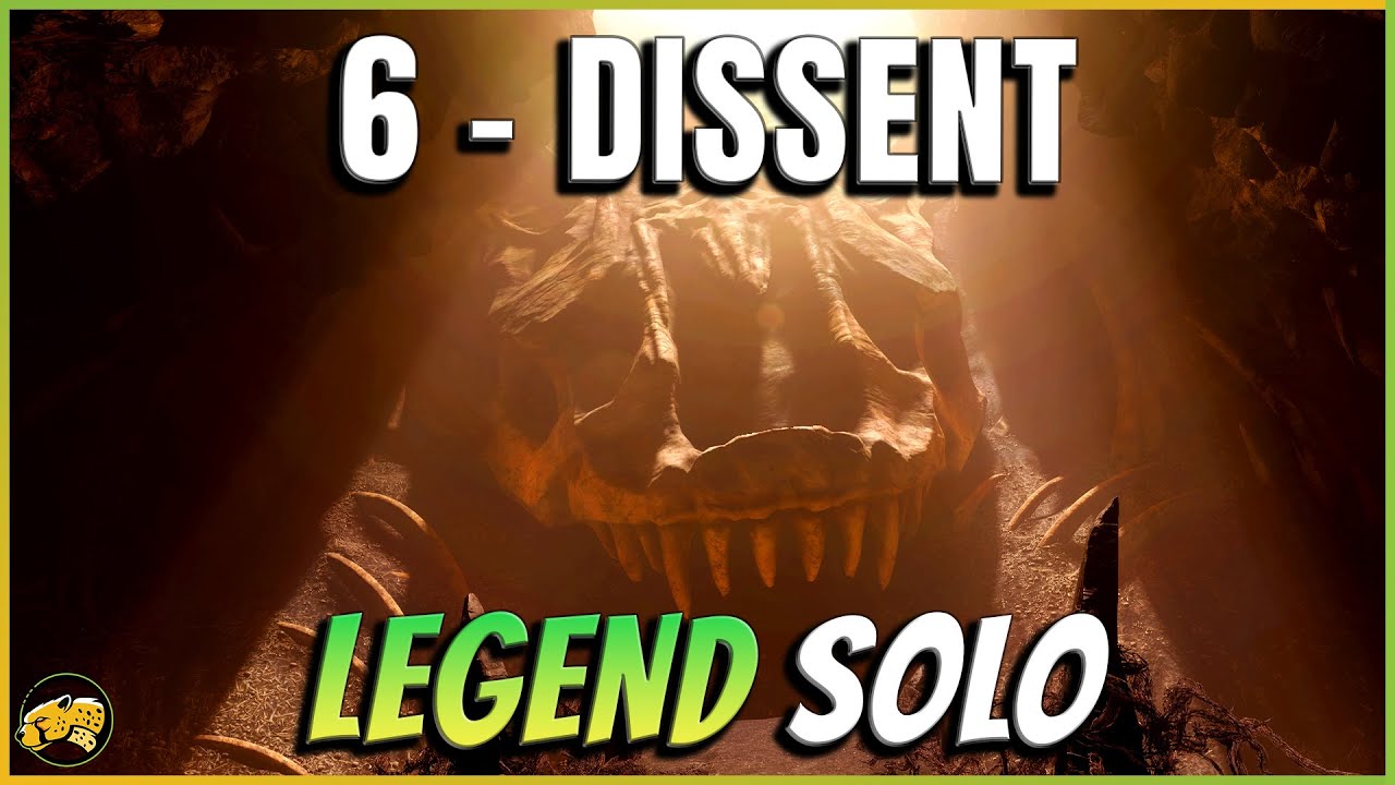 Destiny 2 - The Final Shape Campaign - Mission 6 - Dissent - LEGEND SOLO Walkthrough