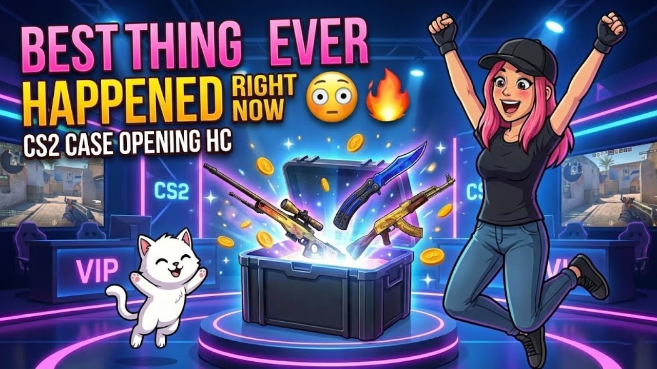 BEST THING EVER HAPPENED RIGHT NOW😳🔥 - CS2 CASE OPENING HC
