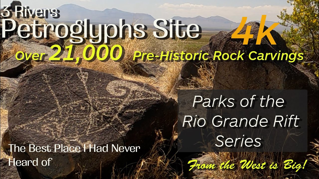 New Mexico Road Trip 3 Rivers Petroglyph Site- pt2 Parks of the Rio Grande Rift-21,000 rock carvings