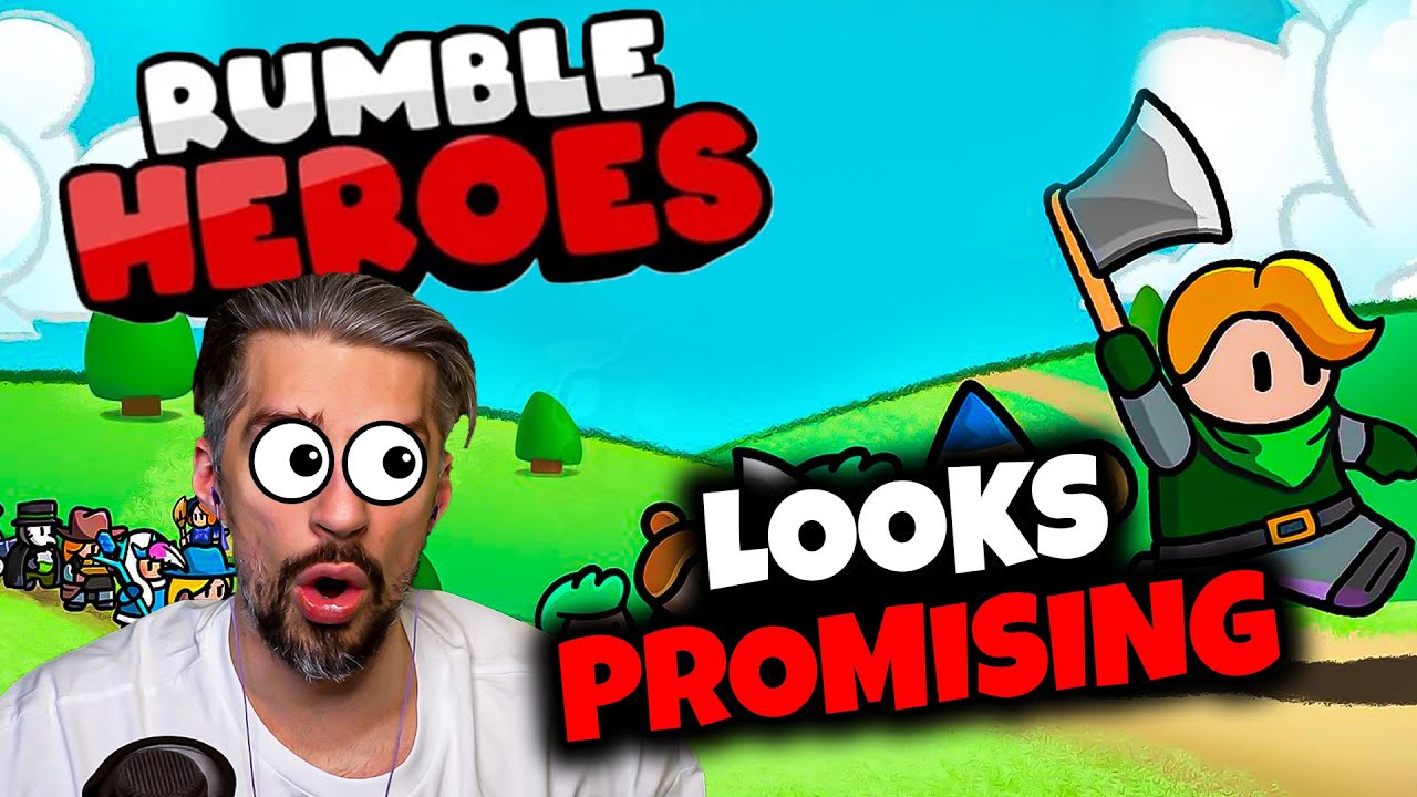 ITS SOMETHING NEW AND FUN - RUMBLE HEROES // First Look Gameplay