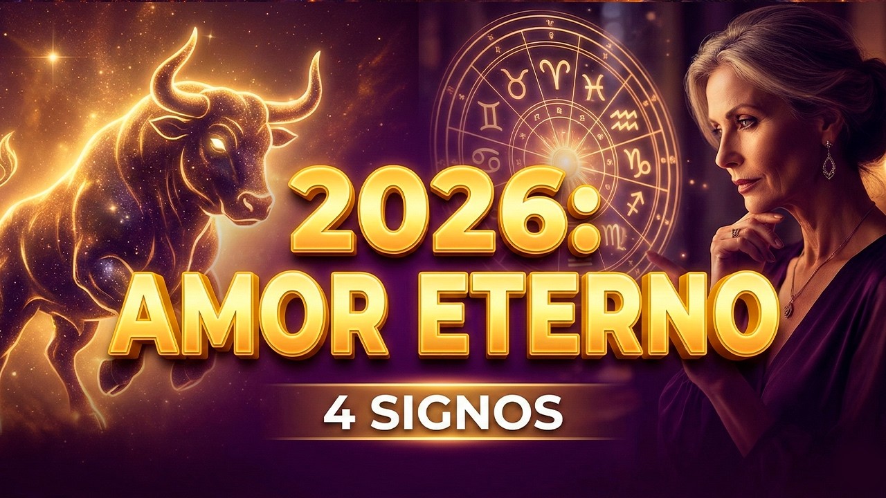 ⚠️ ¡TU DESTINO CAMBIA HOY! ♉ Los 4 SIGNOS que AMARÁN a TAURO para SIEMPRE en 2026 💖✨