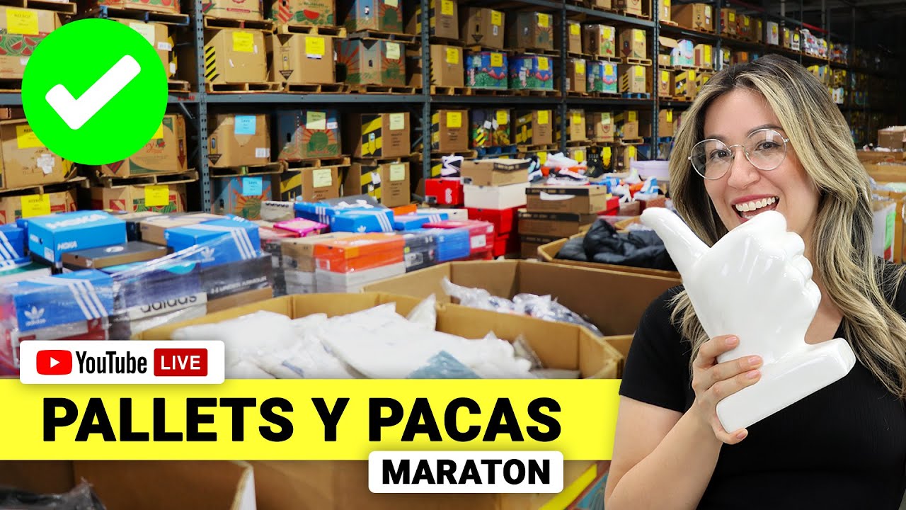 Pallets, Pacas y Mayoristas Distribuidores Liquidacion Maraton Completo