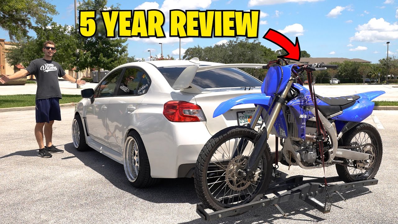 TOWING DIRT BIKE WITH A CAR! HOW I DO IT