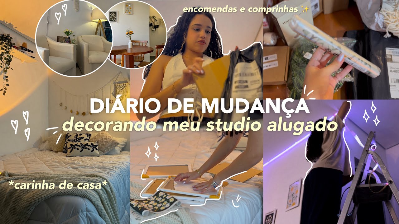 DIÁRIO DE MUDANÇA | decorando meu ape alugado ✨🌷 #8