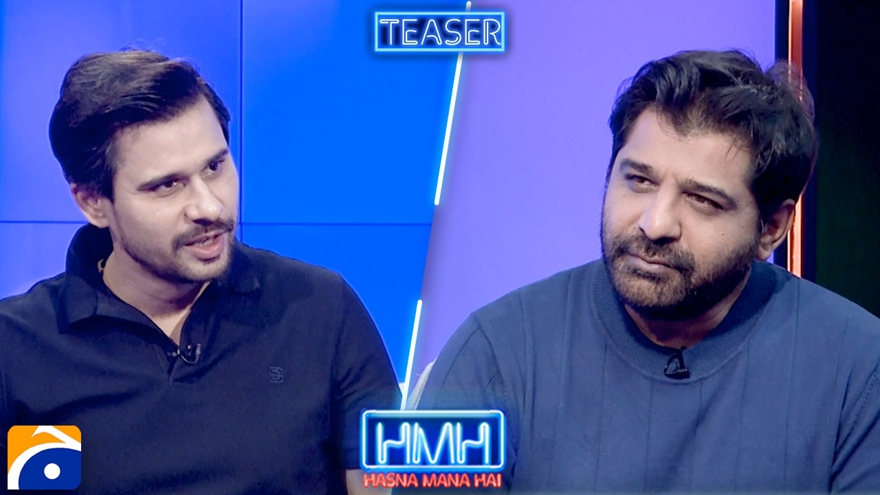 Shuja Haider (Pakistani Singer) in Hasna Mana Hai with Tabish Hashmi | TEASER | Geo News