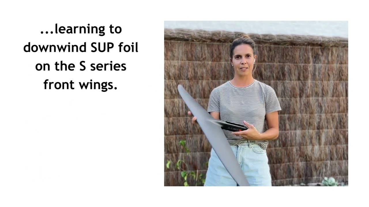 Code Foils | Krystal Cotterill Downwind SUP Foiling the 1300S