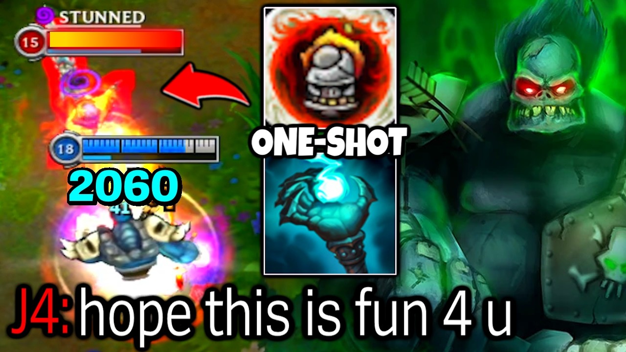 AP SION MID is BACK with the EASIEST ONE-SHOTS in the GAME. League Classic Sion Mid