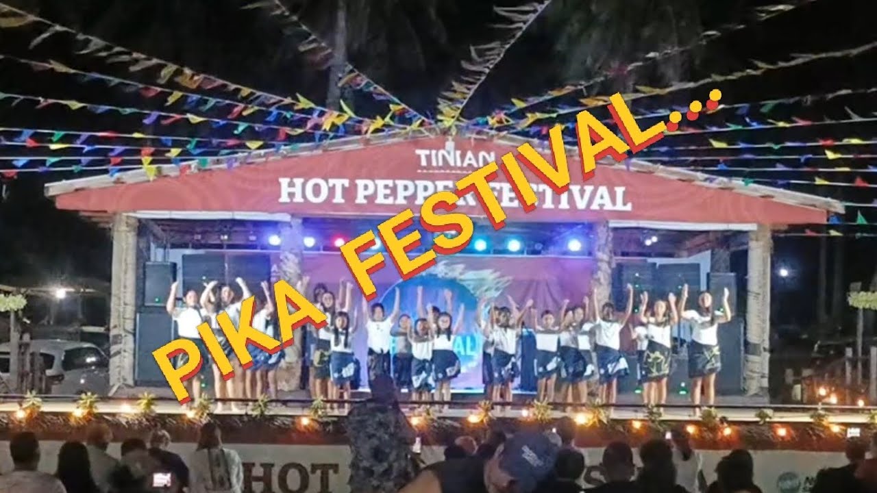 Ang PIKA FESTIVAL Sa Tinian Island...